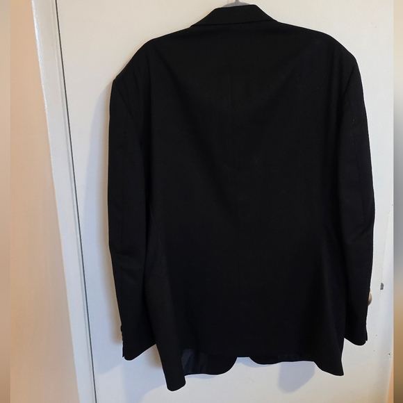 Stafford Blazer Athletic Fit Mens 46R Travel Pant 36Wx28L Blue Wool Interview - Picture 2 of 12